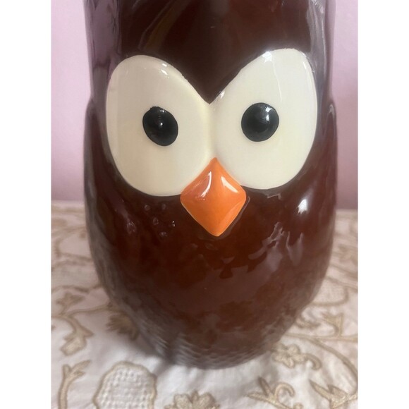 2009 Tag Ceramic Owl Pitcher - Picture 5 of 5